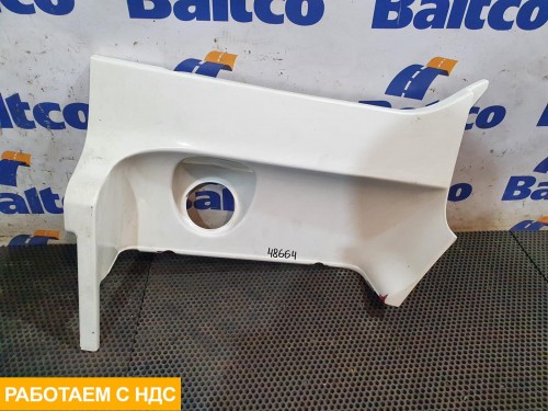 Накладка на корпус подножки левая